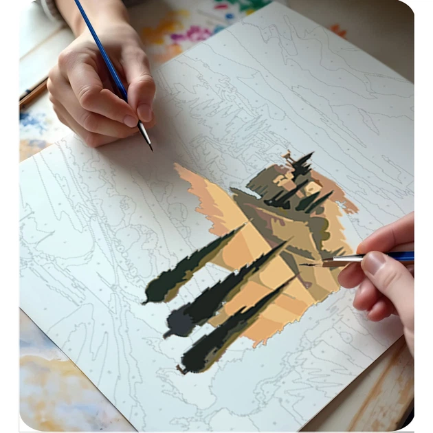 Картина за номерами Massido Пейзаж 40x50 см 699013 (5903890623944) - зображення 4