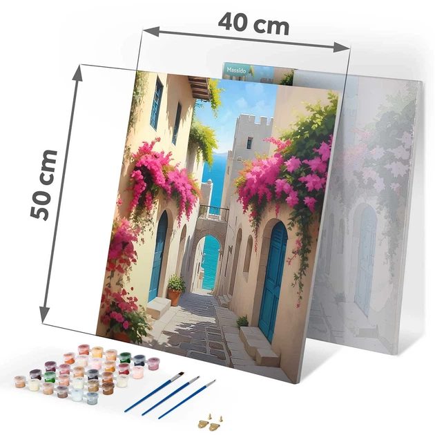 Картина за номерами Massido Міський пейзаж 40x50 см 699014 (5903890623951) - зображення 5