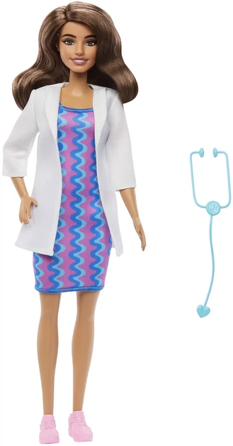 Кукла Barbie Я могу быть Врач (JKF76) - Фото 2 Кукла Barbie Я могу быть Врач (JKF76) - изображение 2