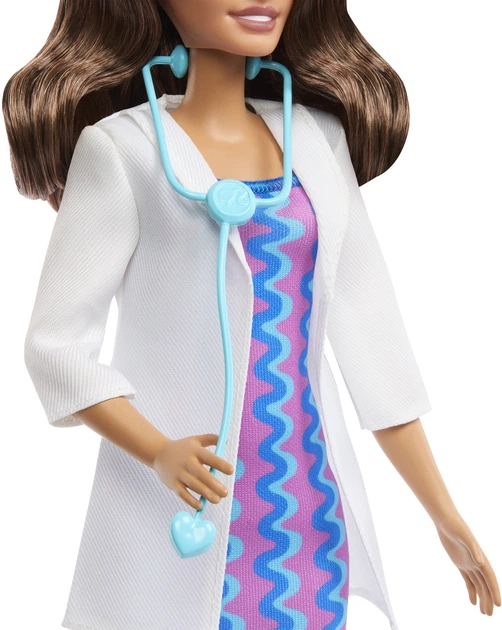 Кукла Barbie Я могу быть Врач (JKF76) - Фото 5 Кукла Barbie Я могу быть Врач (JKF76) - изображение 5