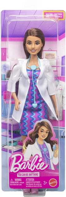 Кукла Barbie Я могу быть Врач (JKF76) - Фото 7 Кукла Barbie Я могу быть Врач (JKF76) - изображение 7