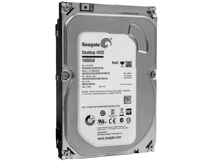 Жорсткий диск Seagate Desktop HDD 7200.14 3TB 7200rpm 3.5 SATAIII (ST3000DM001) Б/В - изображение 2