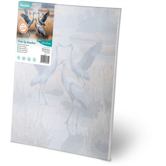 Картина за номерами Massido Журавлі 40x50 см 699008 (5903890623890) - зображення 2