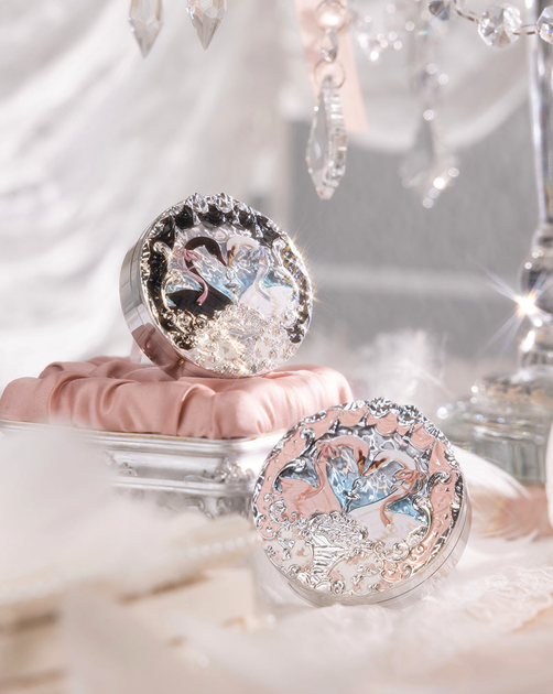 Румяна Flower Knows (Флавер Ноуз) Swan Ballet Embossed Blush — оттенок 01 Niveous Swan - 5 г - изображение 5