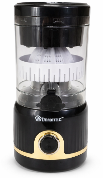 Блендер Domotec MS-613 електричний 250 мл з чашею подрібнювача, реверсивне обертання, тиха робота, для смузі та дитячого харчування, пластиковий корпус, Чорний - изображение 2
