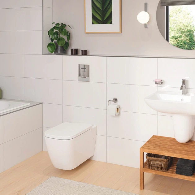 Інсталяція для унітазу Grohe QuickFix Solido 4 в 1, з панеллю змиву Even хром (39930000) - Фото 3 Інсталяція для унітазу Grohe QuickFix Solido 4 в 1, з панеллю змиву Even хром (39930000) - изображение 3