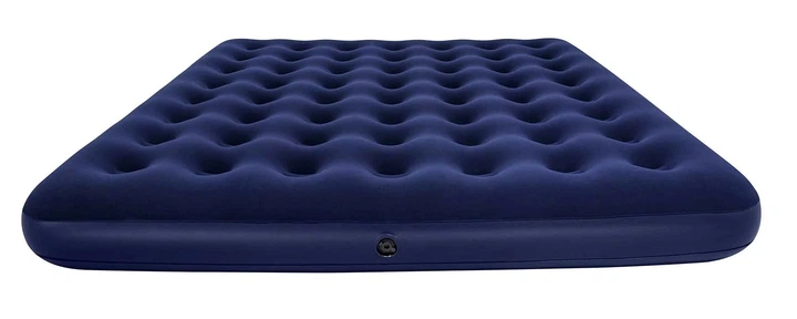 Надувний матрац Bestway двомісний з поршневим насосом 203 x 183 x 22 см 67004 (5903890606909) - зображення 3