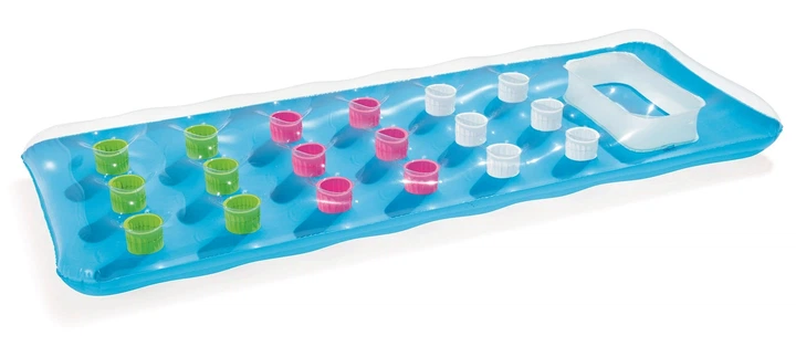 Пляжний матрац Bestway з вікном 188 x 71 см Блакитний 43040 (5908220473930) - зображення 2