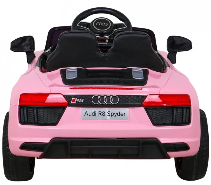 Samochód elektryczny dla dzieci Audi R8 na akumulator dla dzieci + Pilot + EVA + Wolny Start + MP3 LED Różowy (PA.HL1818.ROZ) (5903864914771) - obraz 5