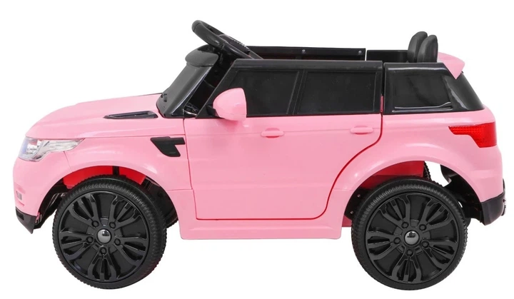 Samochód elektryczny dla dzieci Start Run na akumulator SUV + Pilot + Funkcje bezpieczeństwa Różowy (PA.HL-1638.ROZ) (5903864905557) - obraz 3