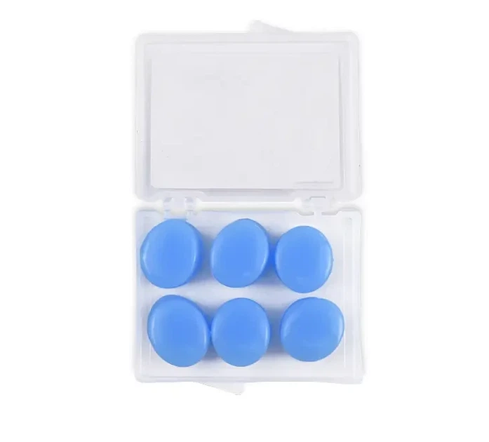 Беруши для сна Silicone Earplugs универсальные с контейнером 3 пары от шума, воды и пыли. Беруші від шуму - Фото 2 Беруши для сна Silicone Earplugs универсальные с контейнером 3 пары от шума, воды и пыли. Беруші від шуму - изображение 2