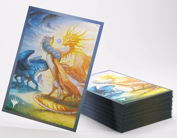 Протектори для карт Gamegenic Magic the Gathering - Lorwyn Eclipsed - Premium Art Sleeves - Celestial Reunion (4251715422724) - зображення 4