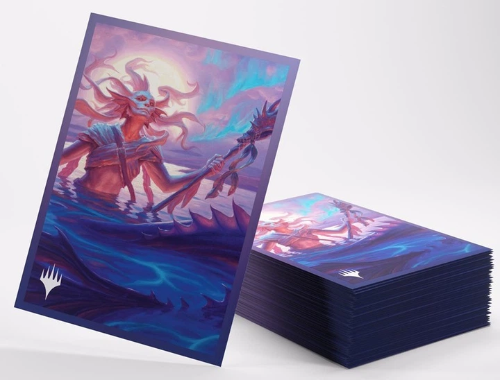 Протектори для карт Gamegenic Magic the Gathering - Lorwyn Eclipsed - Premium Art Sleeves - Eclipsed Merrow (4251715422762) - зображення 3