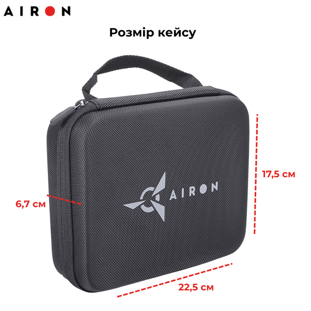 Кейс AIRON AC102 розмір M для екшн камер GoPro, ProCam, Xiaomi YI, SJCam. - зображення 3