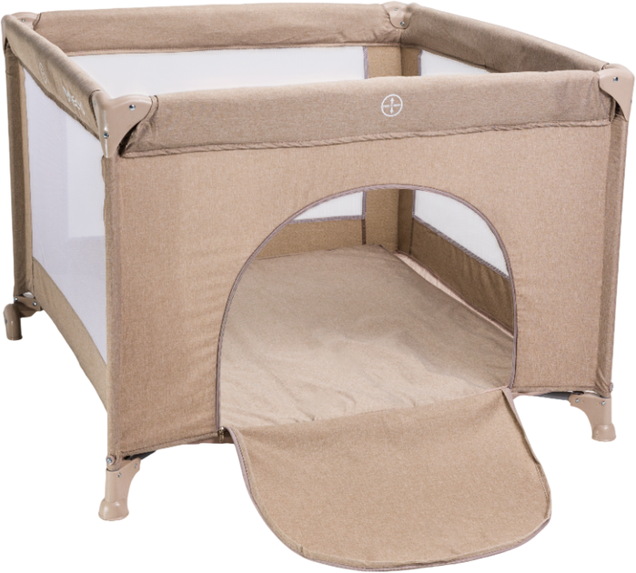 Манеж Velano Cubo детский квадратный Beige (46164) - изображение 3