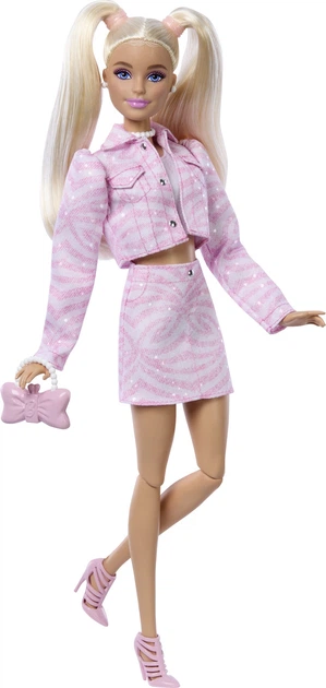 Lalka Barbie Deluxe Style denimowy zestaw w stylu barbiecore JJN69 (194735339938) - obraz 2