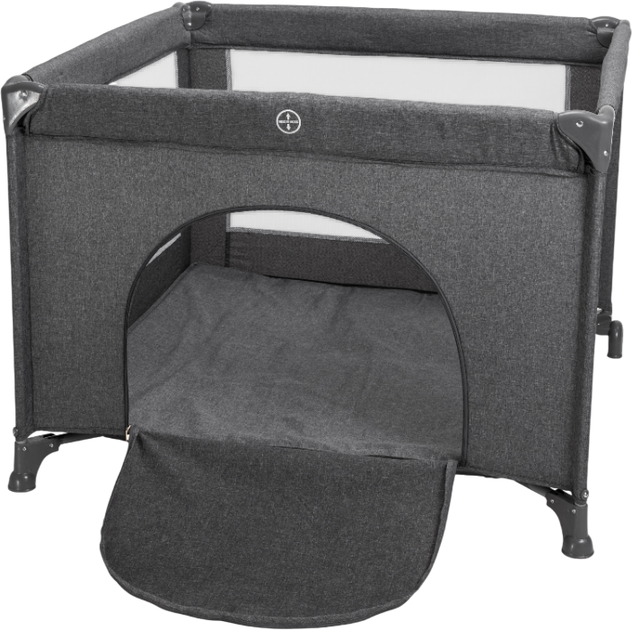Манеж Velano Cubo детский квадратный Dark grey (4820296760343) - изображение 3