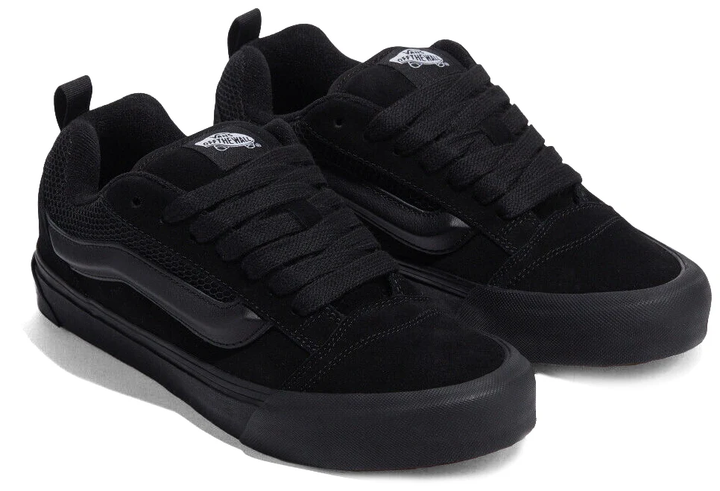 Чоловічі кеді Vans KNU Skool Black Monochrome (41, чорний) - зображення 5