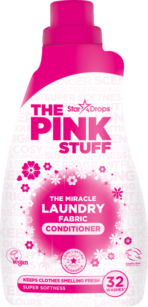 Płyn do płukania tkanin The Pink Stuff The Miracle Laundry 960 ml (5060033821763) - obraz 1