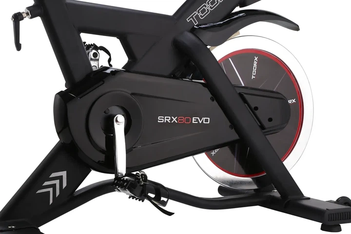 Велотренажер спінінговий механічний Toorx Indoor Cycle SRX 80EVO (SRX-80EVO) - Фото 3 Велотренажер спінінговий механічний Toorx Indoor Cycle SRX 80EVO (SRX-80EVO) - изображение 3