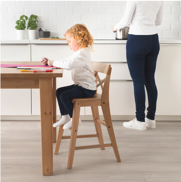 Дитячий стілець Ikea INGOLF 603.538.38 - Фото 2 Дитячий стілець Ikea INGOLF 603.538.38 - зображення 2