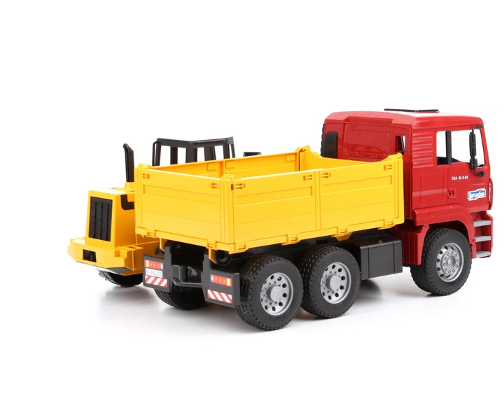 Zestaw gier Bruder - Man TGA tipping trucks with joint wheel loader FR 130 (4001702027520) - obraz 4