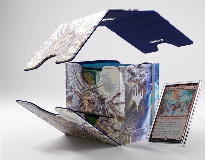Pudełko na karty Gamegenic Magic the Gathering - Lorwyn Eclipsed - Sidekick PRO 100+ XL - Ashling, the Limitless/Auntie Ool, Cursewretch (4251715423080) - obraz 9