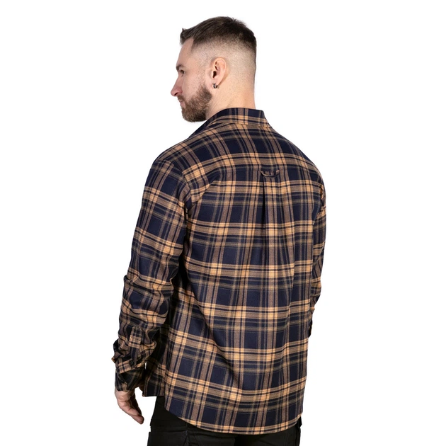 Рубашка "Бурея" Orange/Navy, M - изображение 2