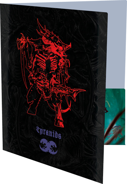 Папка фоліо для ігрових карт Ultra Pro Warhammer 40000 Tyranid (074427164430) - зображення 2