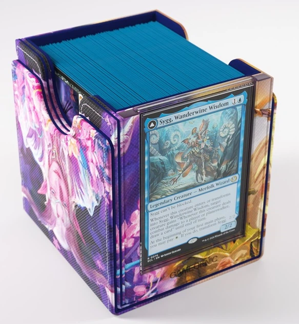 Pudełko na karty Gamegenic Magic the Gathering - Lorwyn Eclipsed - Sidekick PRO 100+ XL - Morcants Loyalist/Dawnhand Eulogist (4251715423073) - obraz 11