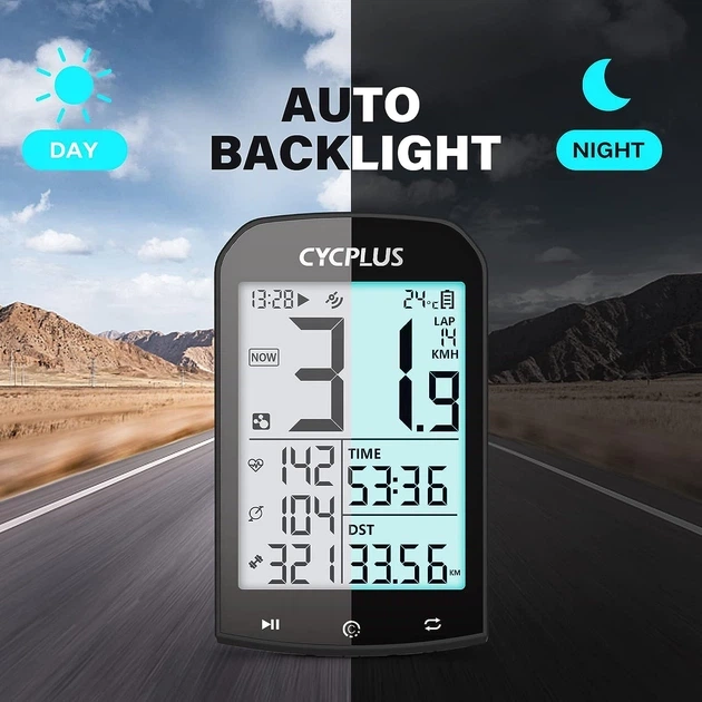 Велокомпьютер Cycplus M1 с GPS, ANT, Bluetooth 5.0 - изображение 6
