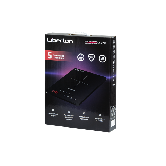 Плита индукционная LIBERTON LIC-3703 - Фото 5 Плита индукционная LIBERTON LIC-3703 - изображение 5