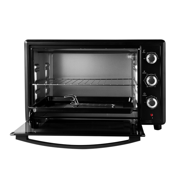Електродуховка LIBERTON LEO-480 Black Mirror - зображення 5
