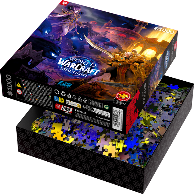 Пазли Good Loot World of Warcraft Midnight Against the Void 1000 деталей (5908305250838) - зображення 4