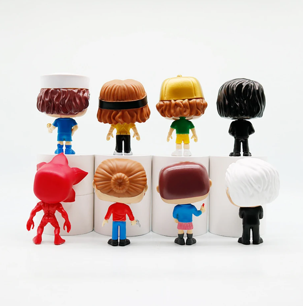 Набір фігурок Дивні дива Одинадцять Демогоргон Stranger Things Eleven 8 шт 10,5 см - зображення 3