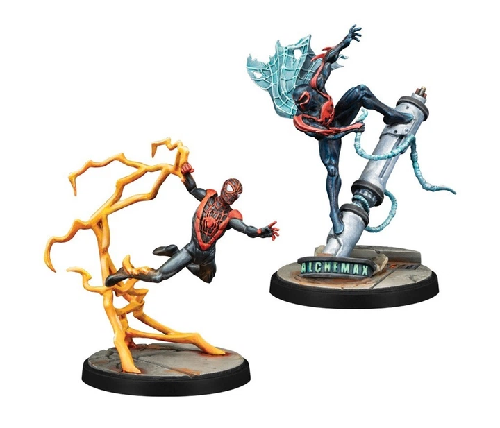 Додаток до настільної гри Fantasy Flight Games Marvel Crisis Protocol Prowler Spider-Man 2099 & Ultimate Spider-Man (841333131784) - зображення 2