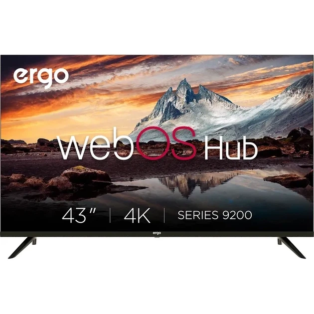 LED-телевізор ERGO 43WUS9200 - Фото 4 LED-телевізор ERGO 43WUS9200 - зображення 4