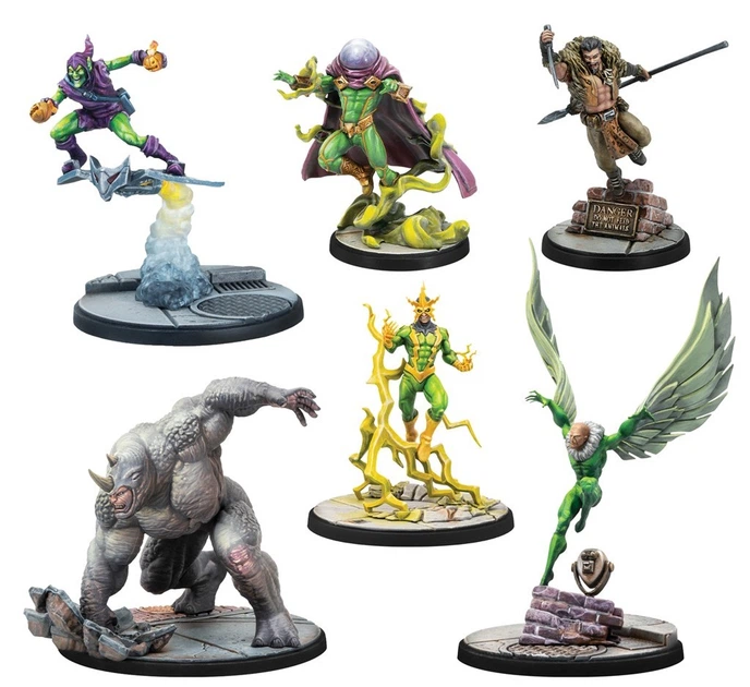 Додаток до настільної гри Fantasy Flight Games Marvel Crisis Protocol CP272 Spider Foes Starter (841333131814) - зображення 2