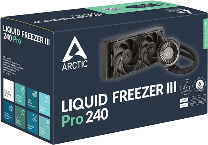 Система жидкостного охлаждения Arctic Liquid Freezer III Pro 240