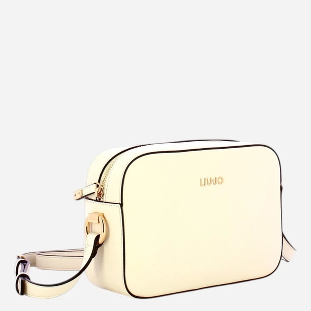 Сумка крос-боді через плече жіноча зі штучної шкіри маленька Liu Jo AA6211E1012-X0459 Молочна (800070353890) - зображення 3
