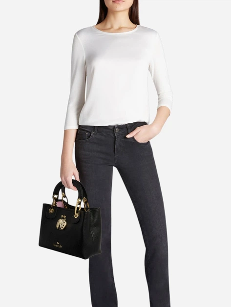 Torebka crossbody damska mała Braccialini B18851-YY-100 Czarna - obraz 2