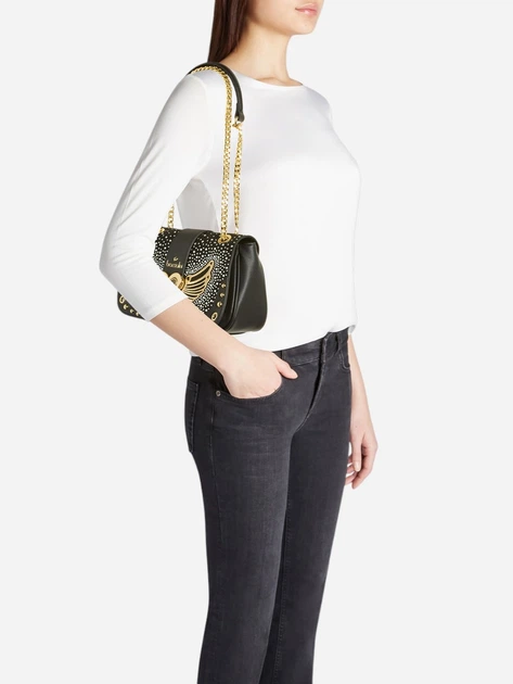 Torebka crossbody damska mała Braccialini B18911-YY-100 Czarna - obraz 2