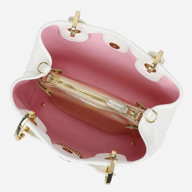 Torebka crossbody damska mała Braccialini B18851-YY-001 Biała - obraz 5