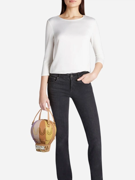 Torebka crossbody damska mała Braccialini B19042-PP-818 Beżowa - obraz 2