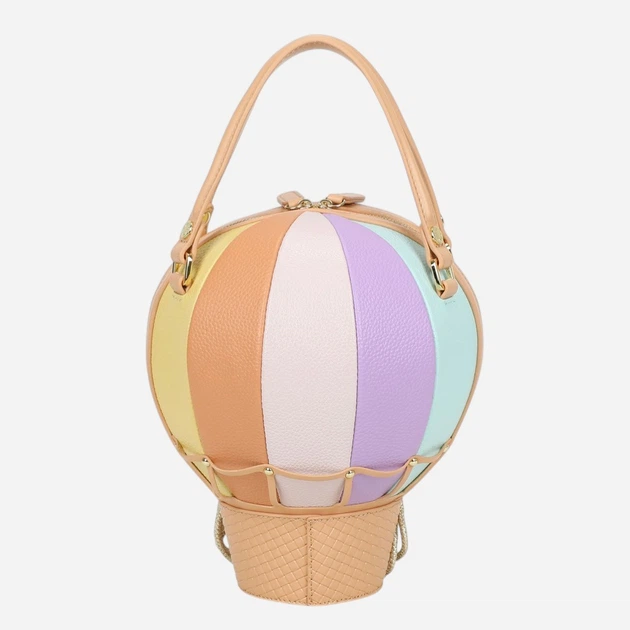 Torebka crossbody damska mała Braccialini B19042-PP-818 Beżowa - obraz 3