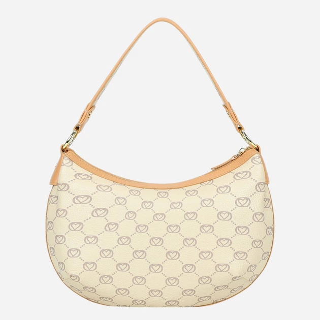 Torebka crossbody damska skórzana Braccialini B19053-PP-305 Beżowa - obraz 3