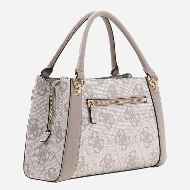 Сумка крос-боді через плече жіноча зі штучної шкіри середня Guess HWOS9901060-DKO Бежева (800070352302) - зображення 3