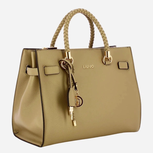 Сумка шопер жіноча зі штучної шкіри Liu Jo AA6086E1012-01679 Бежева (800070353734) - зображення 3