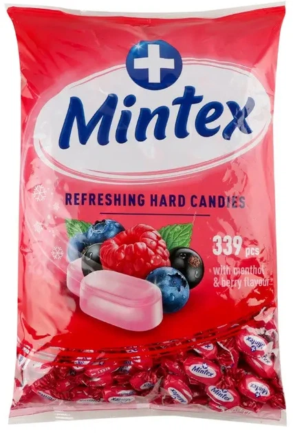 Карамель ROSHEN Mintex+ лісові ягоди 1кг (6127331) - Фото 1 Карамель ROSHEN Mintex+ лісові ягоди 1кг (6127331) - изображение 1