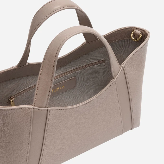 Torebka crossbody damska skórzana Furla WB01789BX33534488S1007 Beżowa - obraz 3